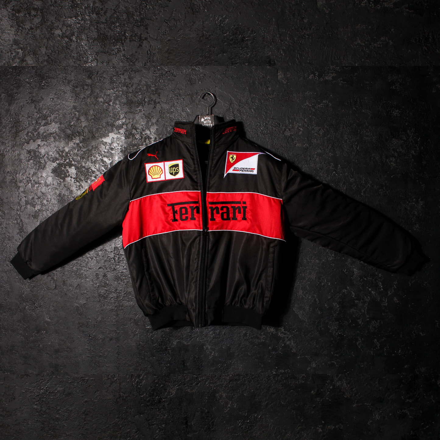 Ferrari - F1 Bomber Jacket (BLACK)