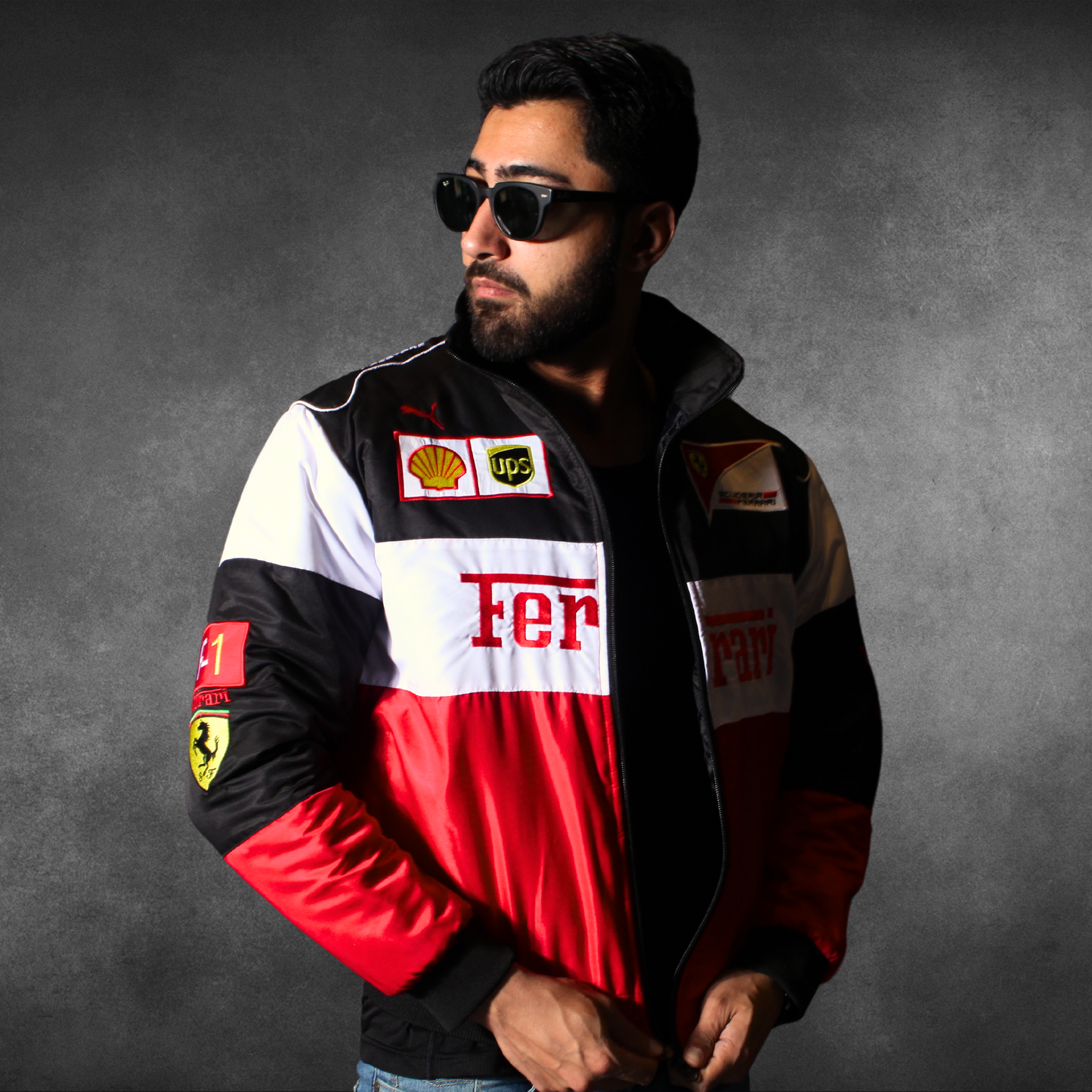 Ferrari - F1 Bomber Jacket (Multi Color)