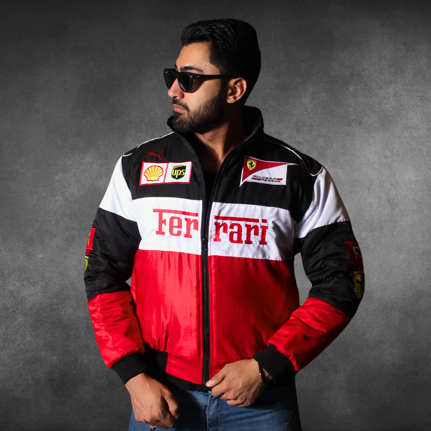 Ferrari - F1 Bomber Jacket (Multi Color)