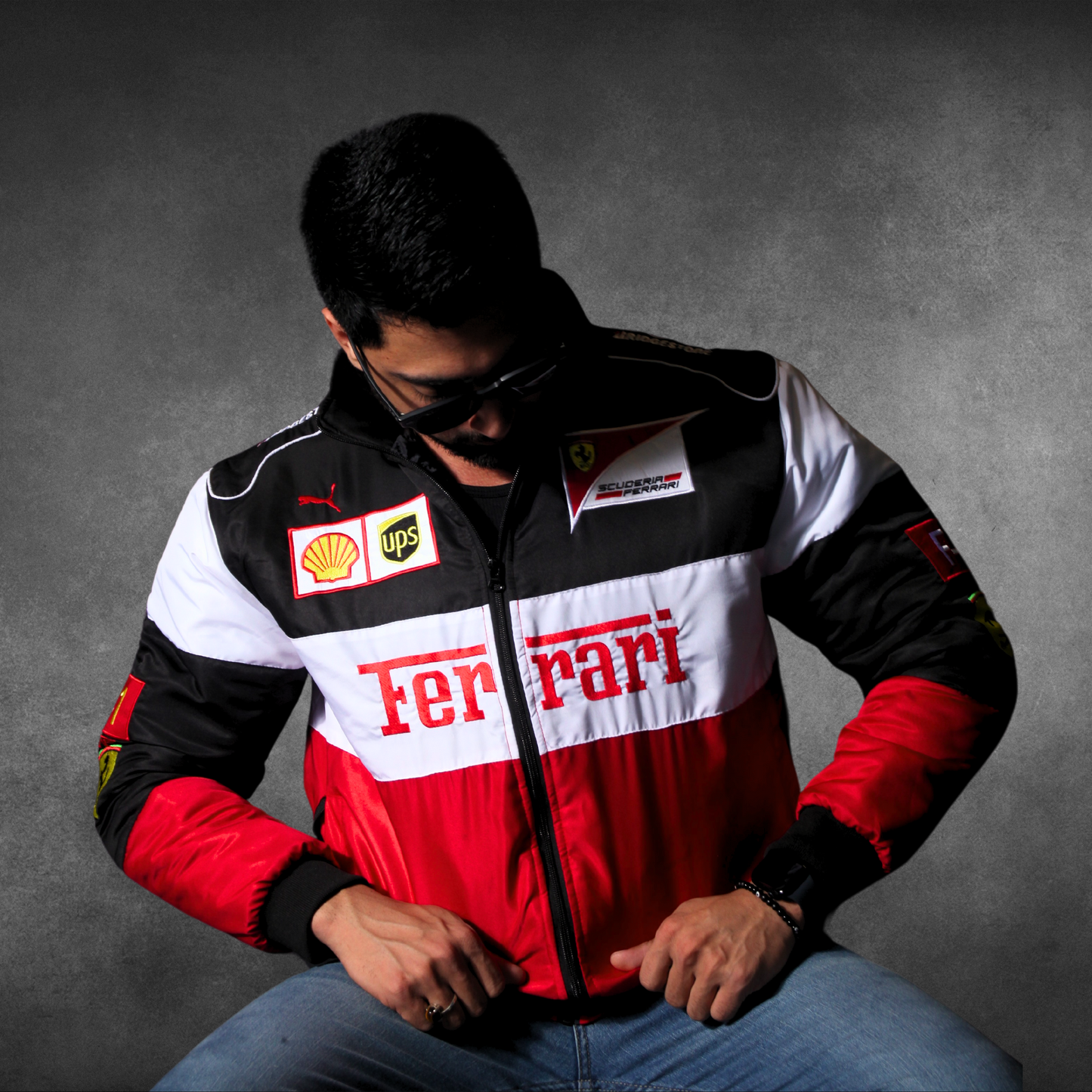 Ferrari - F1 Bomber Jacket (Multi Color)