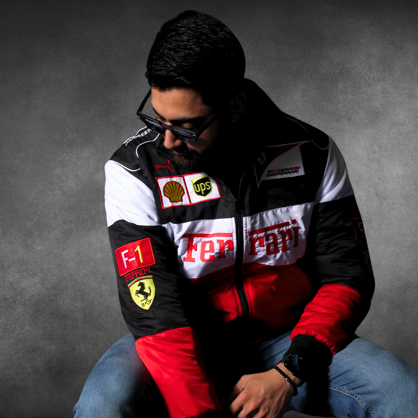 Ferrari - F1 Bomber Jacket (Multi Color)