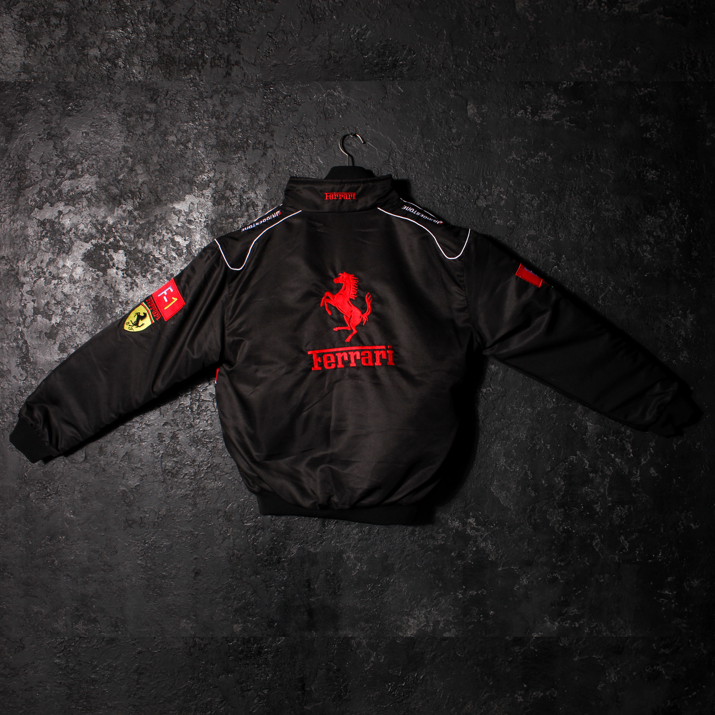 Ferrari - F1 Bomber Jacket (BLACK)