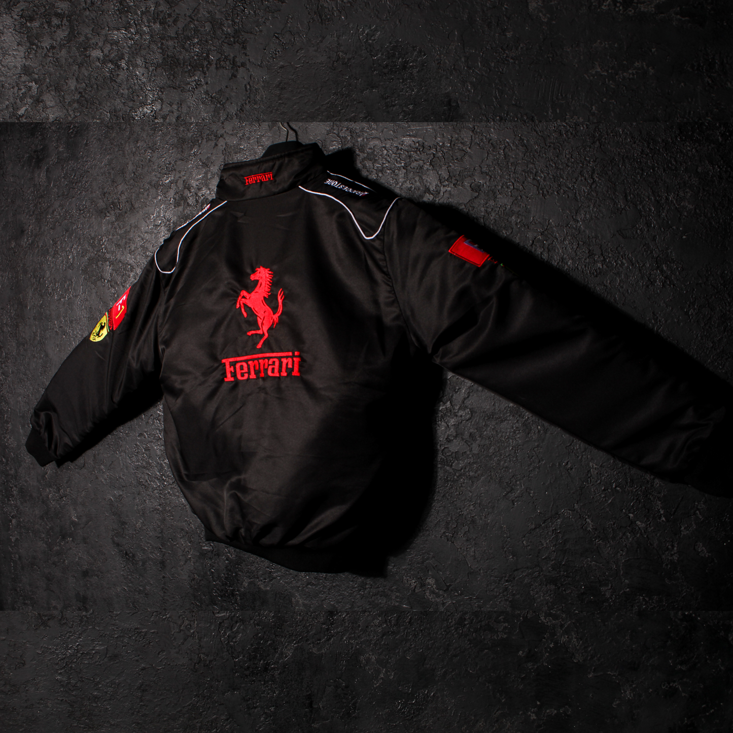 Ferrari - F1 Bomber Jacket (BLACK)