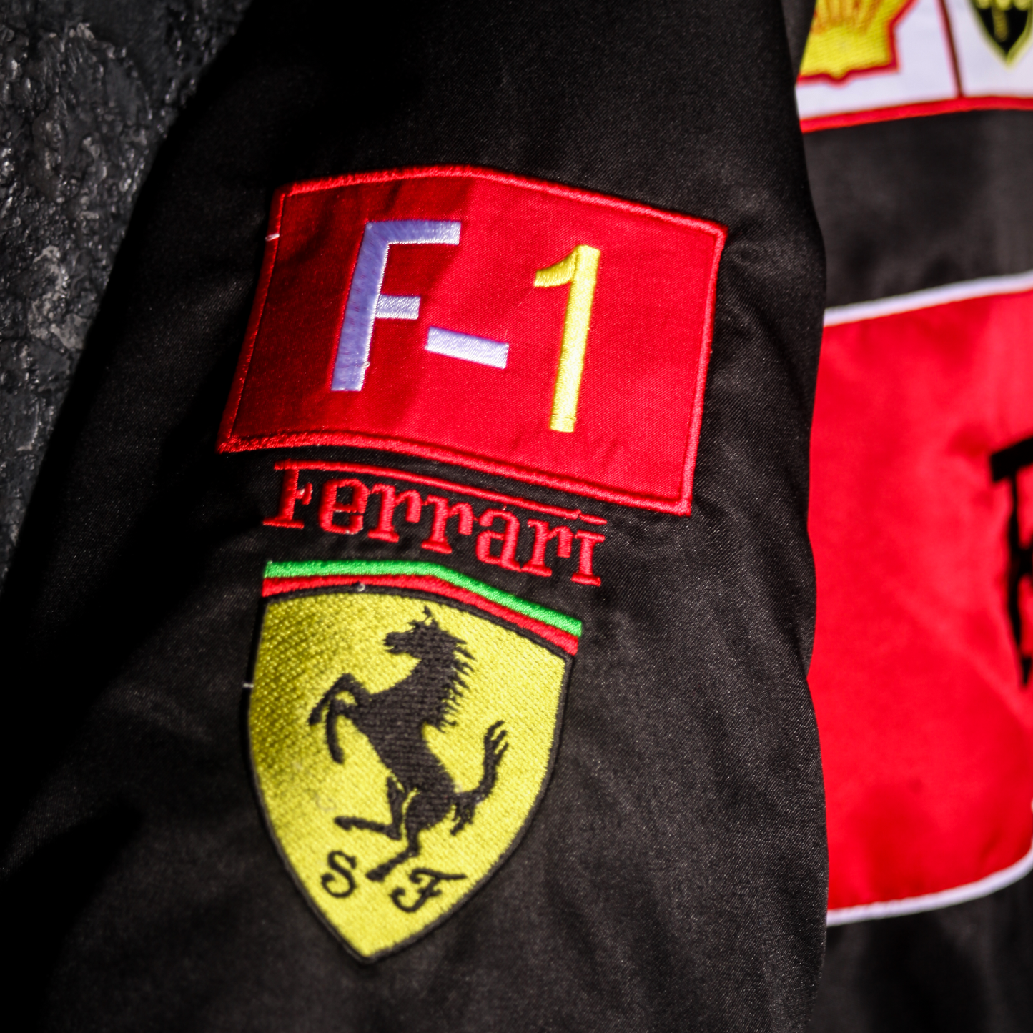 Ferrari - F1 Bomber Jacket (BLACK)